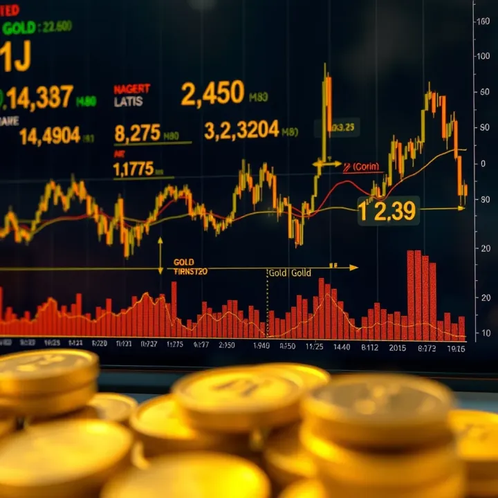 Impact of Global and Local Factors on Gold Prices Comparison of global and local factors affecting the gold market with graphs and indicators