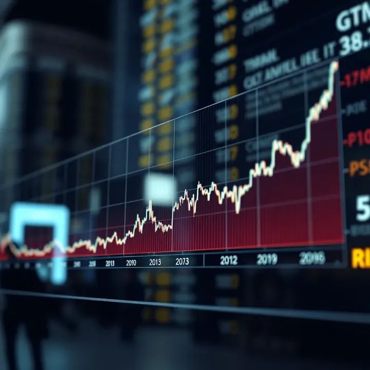 GMT Price Trend Analysis Over Time Graph showing the price trend of GMT cryptocurrency over time with key milestones highlighted