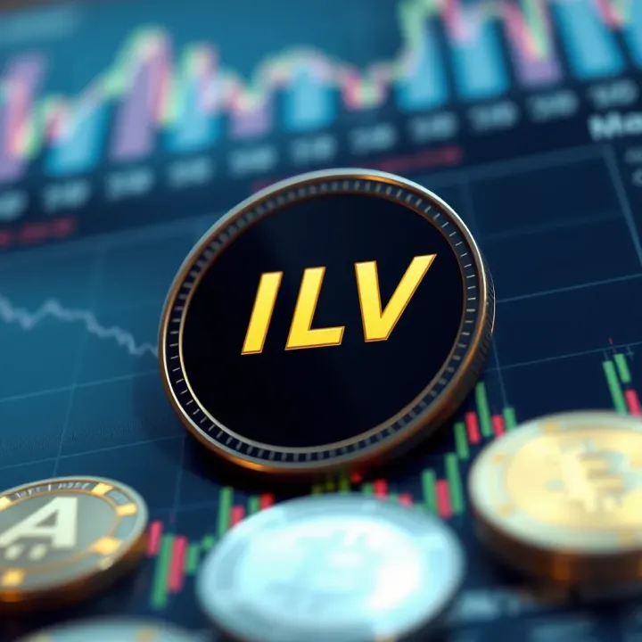 Factors Influencing ILV Coin Future Value and Associated Risks Conceptual chart illustrating factors affecting ILV coin future value and investment risks
