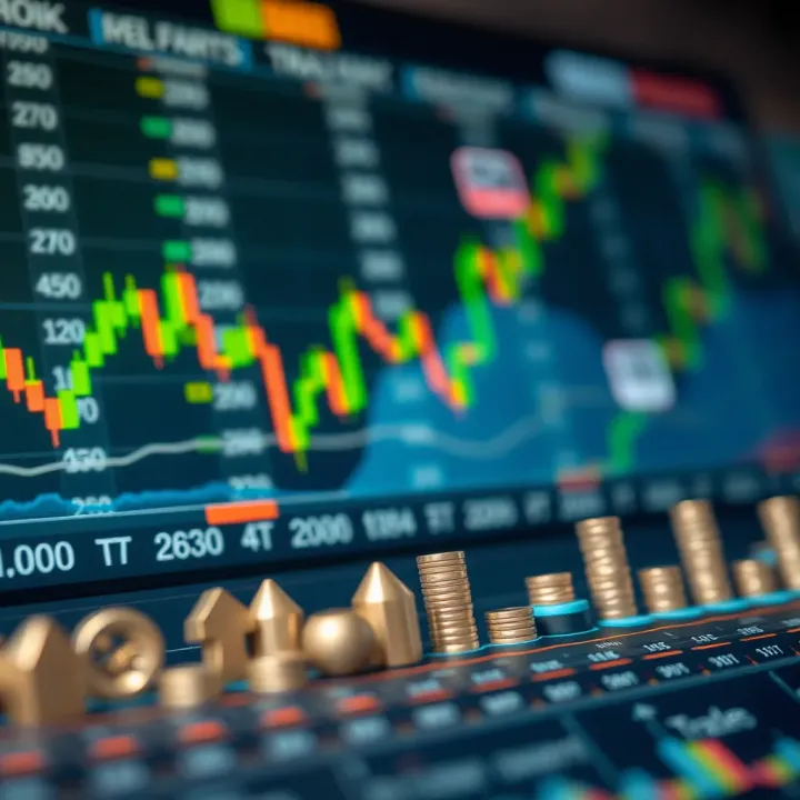 Essential Trading Concepts for Pakistani Investors Illustration of various trading concepts including stock charts, forex symbols, and commodities icons