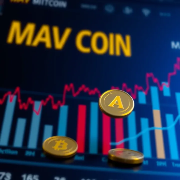 MAV Coin Market Comparison with Other Digital Assets Comparison of MAV Coin market value with other cryptocurrencies in a bar chart