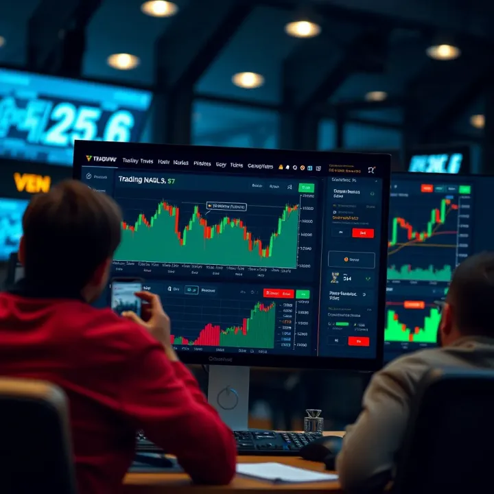 TradingView Community Features for Market Analysis TradingView social networking interface showing trader discussions and shared market insights