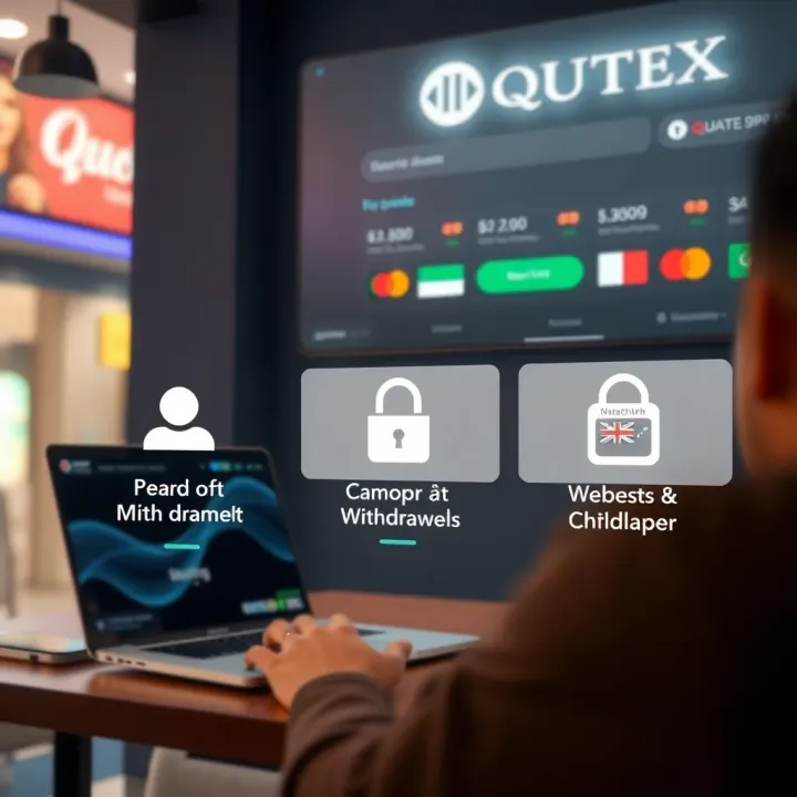 Illustration showing secure online payment methods for deposits and withdrawals tailored for Pakistani traders