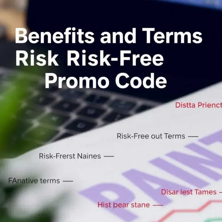 Benefits and Terms of Quotex Risk-Free Promo Code Graphic highlighting benefits and terms associated with Quotex risk-free promo code for traders