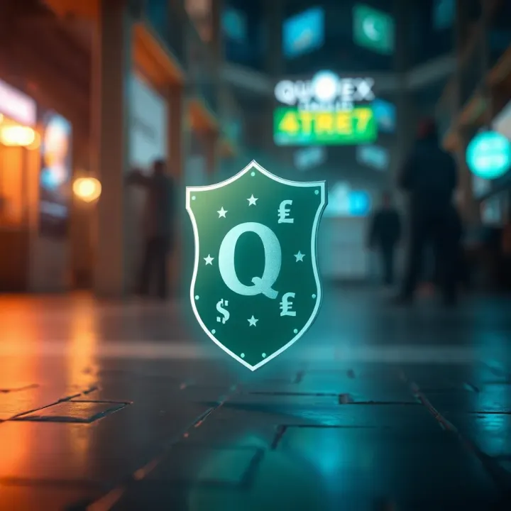 Illustration of a shield protecting digital assets with Pakistani currency symbols
