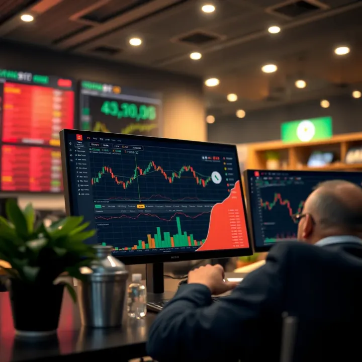 User-Friendly Trading Interface with Local Regulation Compliance Illustration of a user-friendly trading interface highlighting ease of use and local regulation compliance