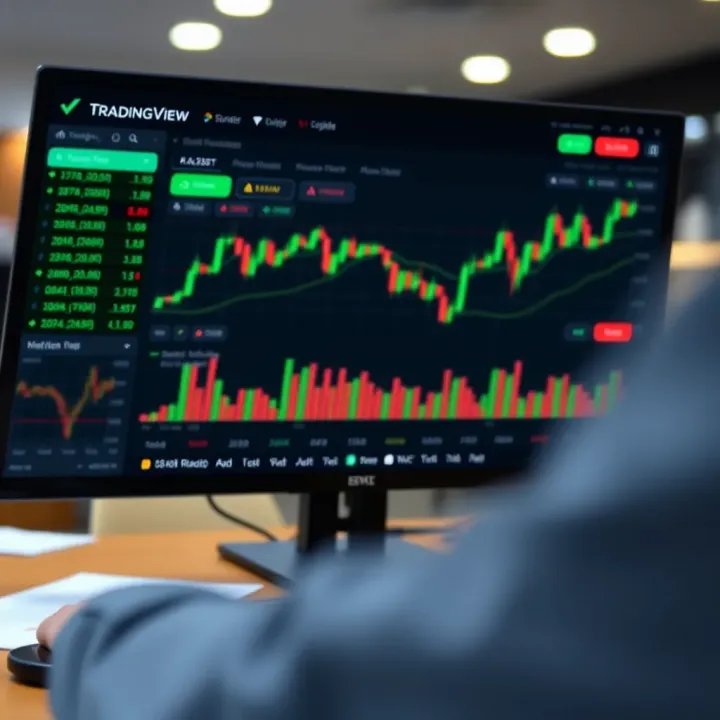 TradingView Dashboard with Custom Alerts and Market Insights Dashboard of TradingView displaying custom alerts and diverse market data for strategic trading decisions