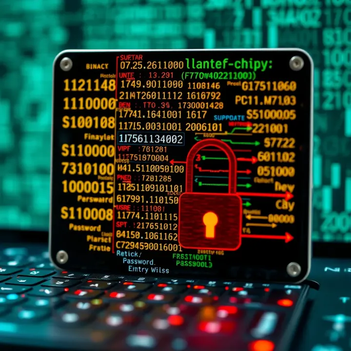 Comparison Between Binary Login and Traditional Authentication Methods Visual comparison of binary login method versus traditional password entry