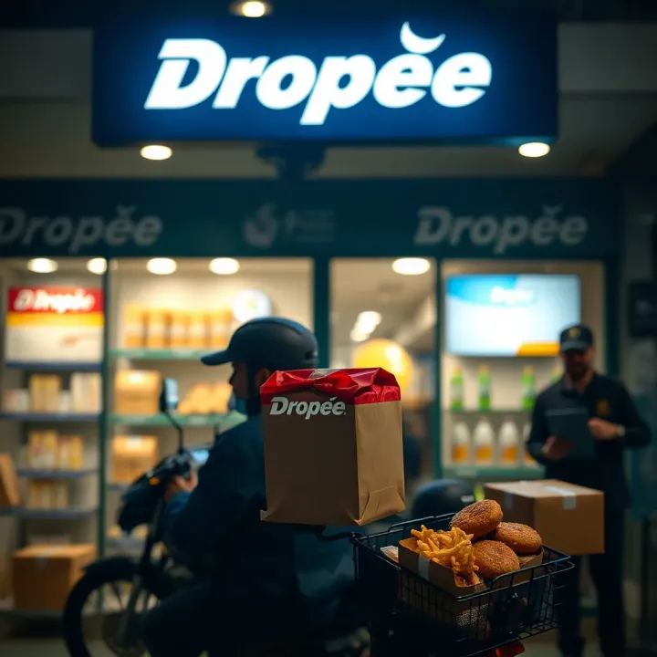 Dropee Daily Combo Ordering and Delivery System Visual representation of the ordering and delivery system streamlining business operations in Pakistan