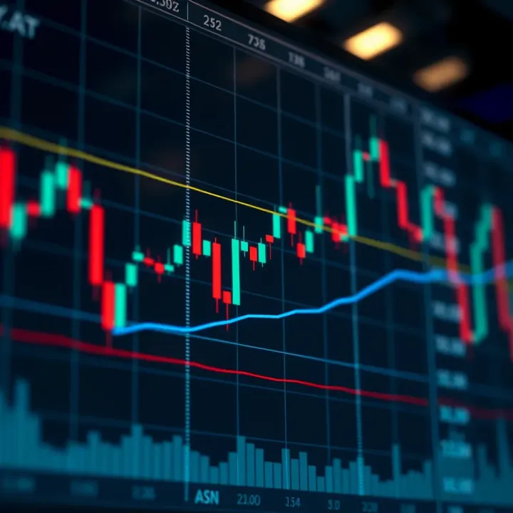 Price Action Chart Highlighting Bullish and Bearish Patterns Price action chart displaying common bullish and bearish patterns for market analysis