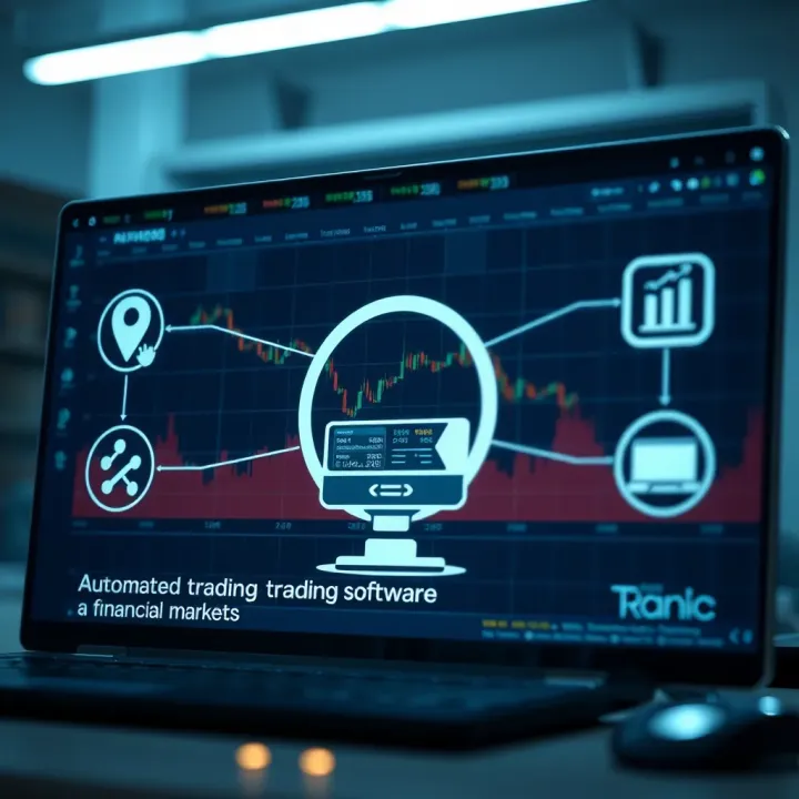 Operation of Automated Trading Software in Financial Markets Diagram illustrating the functioning of automated trading software in financial markets