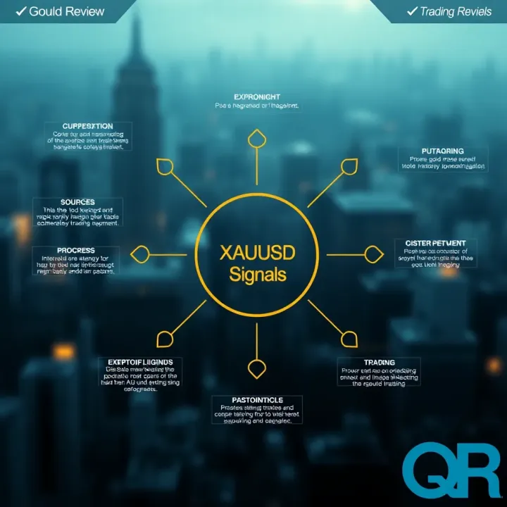 Sources of XAUUSD Signals and Application in Trading Strategies Diagram illustrating sources of XAUUSD signals and their integration into trading strategies