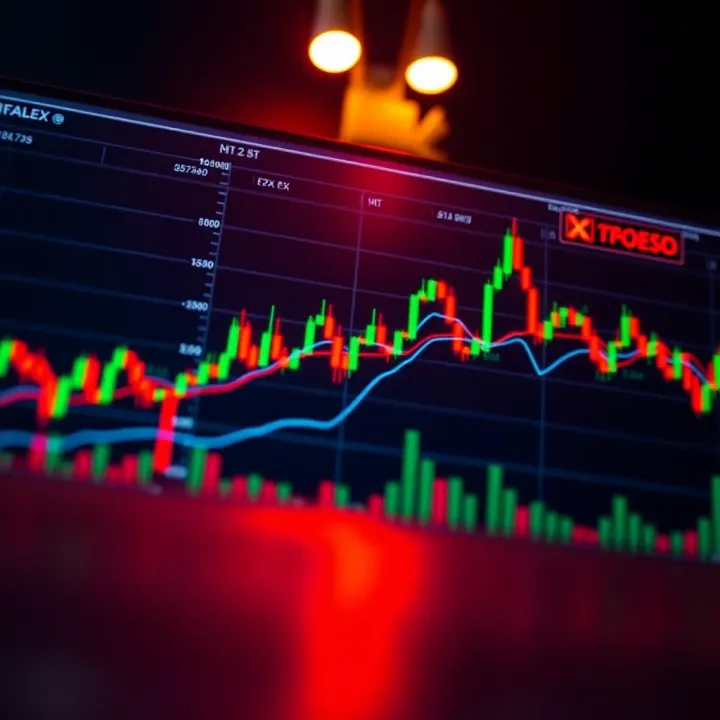 Forex Chart with XMaster Formula Indicator Signals Forex trading chart with XMaster Formula Indicator signals highlighting entry and exit points